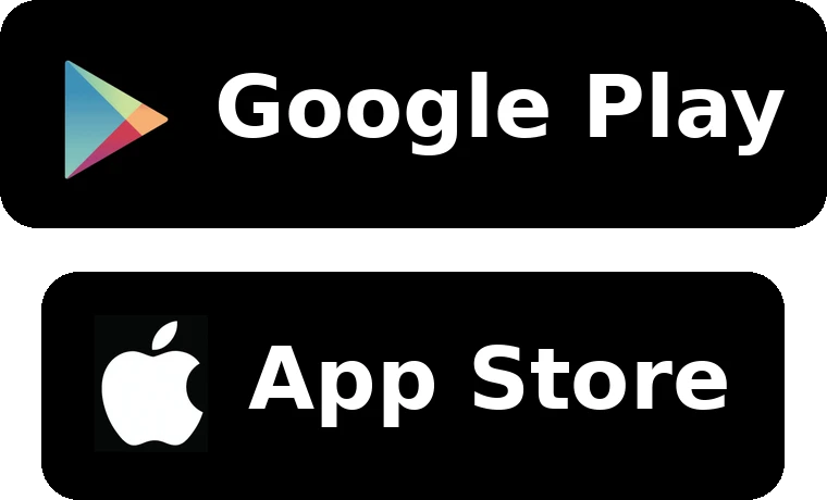 App Store and Google Play